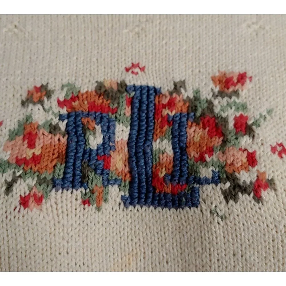 Lauren Ralph Lauren Exclusive Teacher Old Money Quiet Luxury Sweater SP Logo - Picture 4 of 16